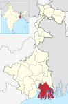 South 24 Parganas in West Bengal (India).svg