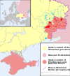 2014 Russo-ukrainian-conflict map.svg