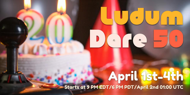 The 20th anniversary of Ludum Dare!