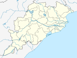 Map of Odisha