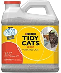 Tidy Cats Scoop Cat Litter Box, For Multiple Cats, 20 Lbs