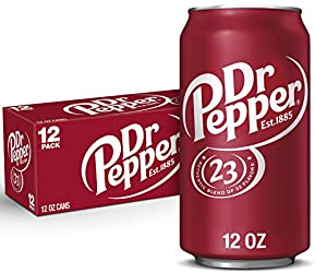 Dr Pepper, 12 fl oz cans (Pack of 12)