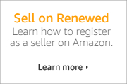 Sell on Amazon Renewed. Learn more here.