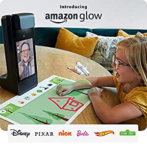 Amazon Glow Learning Bundle with Tangram Bits | Build Problem-Solving Skills With Physical &amp; Digital Pieces | Kids 3-9