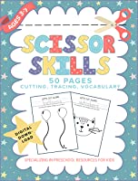 Scissor Skills - 50 Pages Cutting, Tracing, Vocabulary Digital Download Specializing In Preschool Resources For Kids