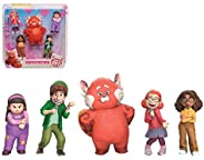 Just Play Disney and Pixar Turning Red 5-Piece BFF Collectible Figure Set 3-Inches High, (96634)