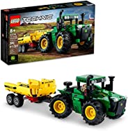 LEGO Technic John Deere 9620R 4WD Tractor 42136 Model Building Kit; A Project Designed for Kids Who Love Tract