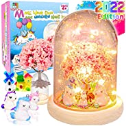 YOFUN Make Your Own Unicorn Night Light - Unicorn Craft Kit for Kids, Arts and Crafts Nightlight Project Novel