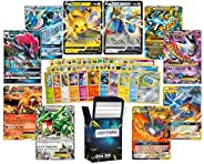 Ultra Rare Deluxe Pokemon Bundle – 50 Random Assorted Pokemon Cards Plus 50% Chance for 2 Legendary Ultra Rare