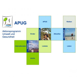 Startseite der Website des "Aktionsprogramms Umwelt und Gesundheit"