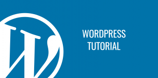 WordPress tutorial for beginners