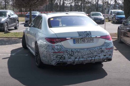 Video: nieuwe Mercedes-AMG S63e gesnapt