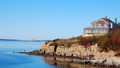 House on the coast of Maine