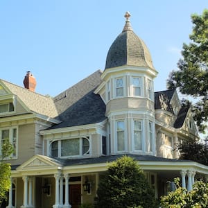 Stately Victorian House circa 1940