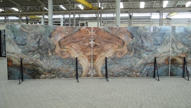 colorful fusion granite slabs