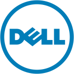 Dell's logo, used before the acquisition of EMC, used from 2010 to 2016