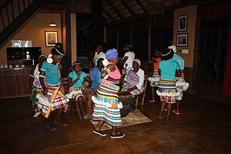 Venda dancers, Mashovhela Bush Lodge, Louis Trichardt, Limpopo, South Africa (10185242894).jpg