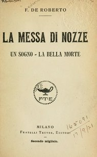 De Roberto - La Messa di nozze.djvu