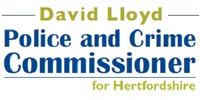 OFFICE & THE POLICE & CRIME COMMISSIONER FOR HERTFORDSHIRE logo