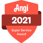 Angi Super Service Award badge