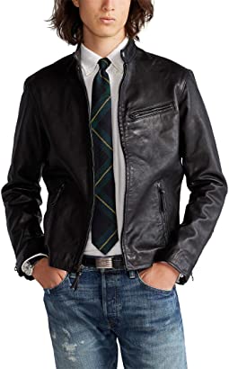 Caf&#233; Racer Leather Jacket