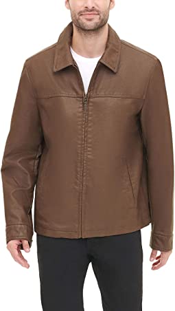 Men's James Faux Leather Jacket