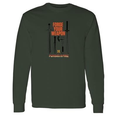 Forged in Fire Choose Your Weapon Adult Long Sleeve T-Shirt