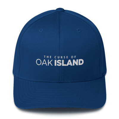 The Curse of Oak Island Blue Embroidered Hat