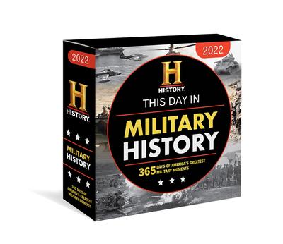 2022 History Channel This Day in Military History Boxed Calendar