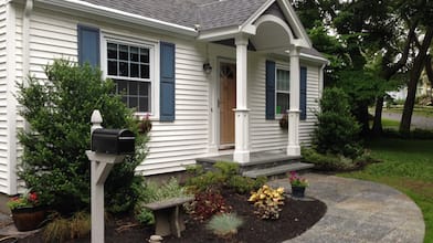 new roof and portico soffit