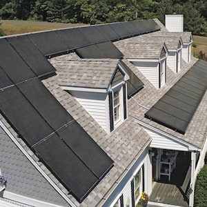 House with solar panels