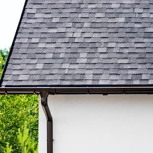 A house with asphalt shingles on the roof