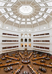 State Library of Victoria La Trobe Reading room 5th floor view.jpg