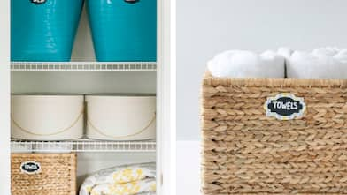 how to organize a linen closet