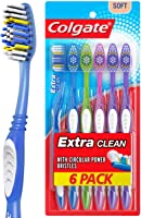 Colgate Extra Clean Toothbrush, Full Head, Soft  (6 Count)