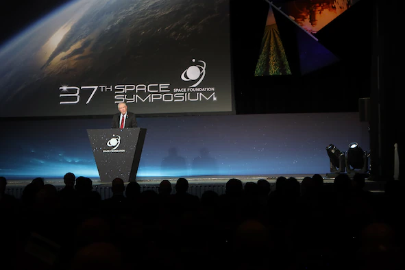 SECAF Kendall speaks at Space Symposium