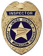 Badge of a Postal Inspector