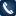 Telephone icon blue gradient.svg