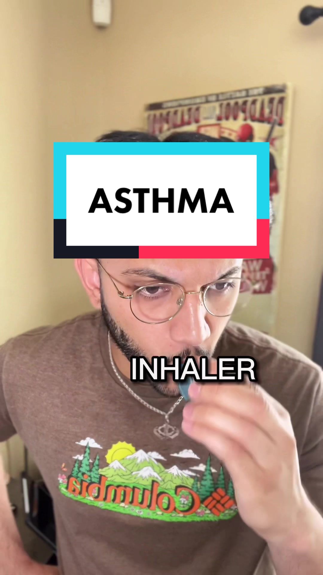 What happens when you have asthma #CapCut #asthma #inhaler #AFairShotWithBlock #cellsatwork #xharwant #learnontiktok