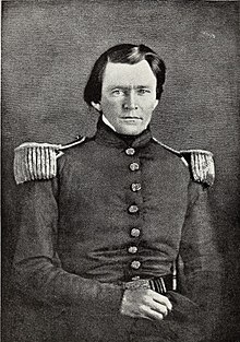 Engraving of young Grant in uniform
