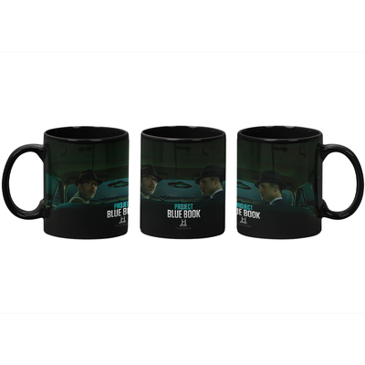 Project Blue Book Black Mug