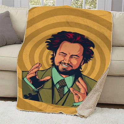 Ancient Aliens Giorgio Sherpa Blanket