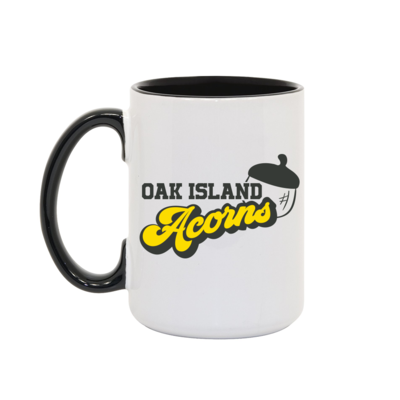 The Curse of Oak Island Acorns Two-Tone Mug
