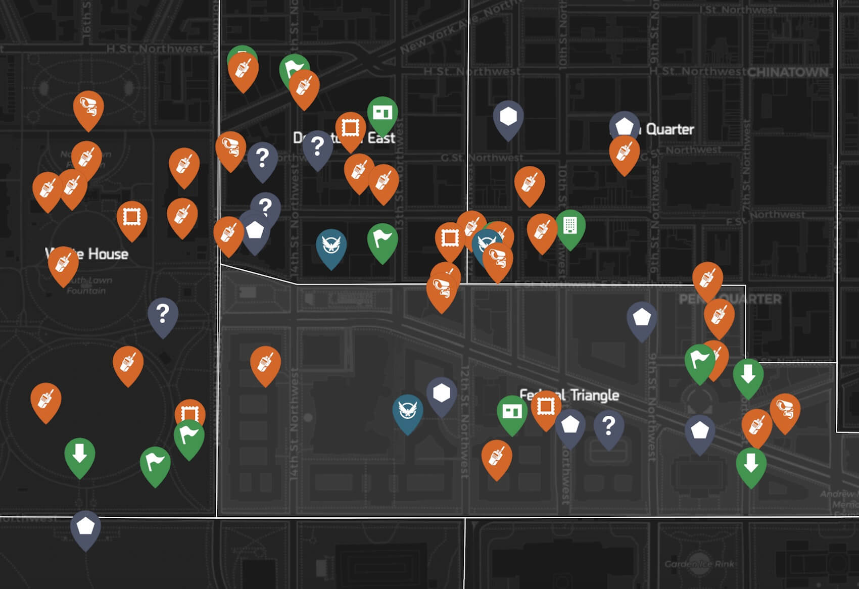 The Division 2 Map