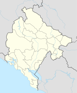 Njegnjevo is located in Montenegro