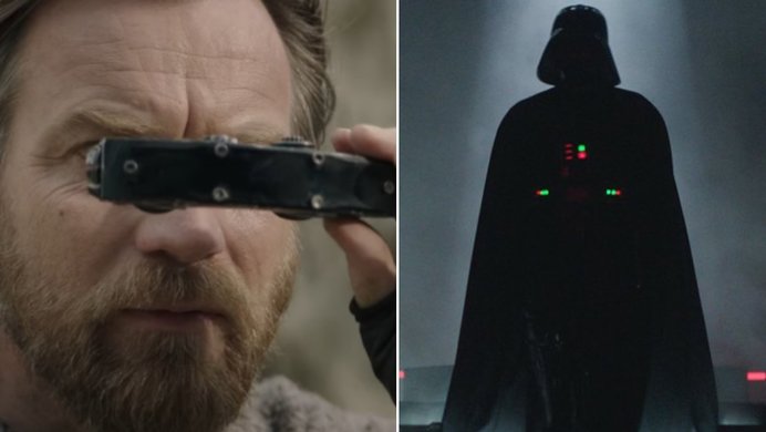 Kenobi and Vader from the teaser trailer.