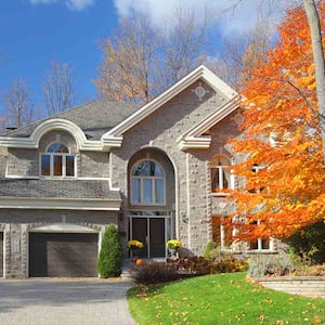 large autumn house 