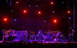 The Mars Volta on stage at the Vegoose Festival