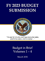FY 2022 Budget Submission - Budget in Brief Volumes 1-4