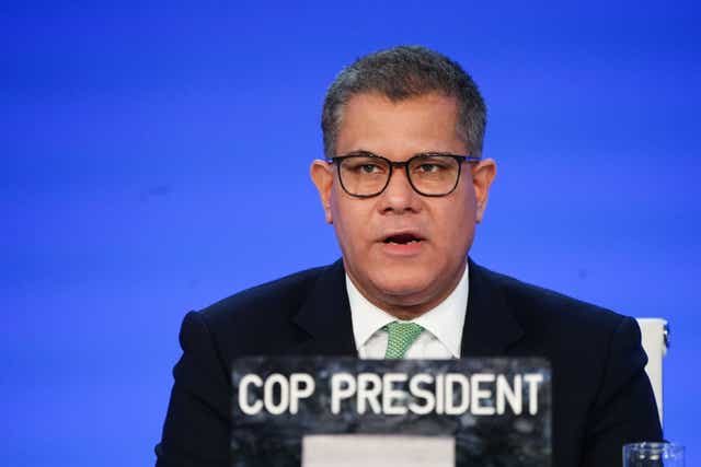 <p>Alok Sharma President of the Cop26 climate summit </p>